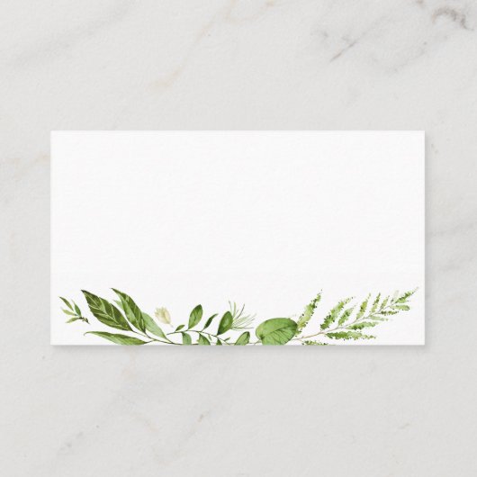 Site Mariage Vert Insérez Les Cartes Vert Rustique (Dos)