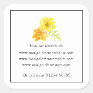 Site modèle Marigold Sticker