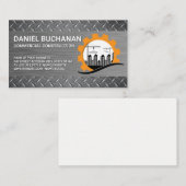 Site van Eigenschapbouwer | hoofdaannemer Visitekaartje (Voorkant / Achterkant)