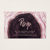 Site Web de l'Agate de Géode Bourgogne RSVP Insére (Devant)