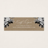 Site web de Mariage Floral Rustique Chic Industrie (Devant)