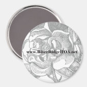 Site Web de River Ridge Rappel Magnet (Recto/Verso)