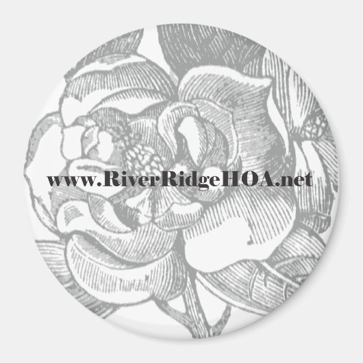 Site Web de River Ridge Rappel Magnet (Devant)