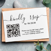 Site Web en ligne de RSVP de mariage moderne avec 
