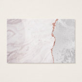 Site Web Gold Agate Blanc & Rose RSVP Insérer des  (Dos)