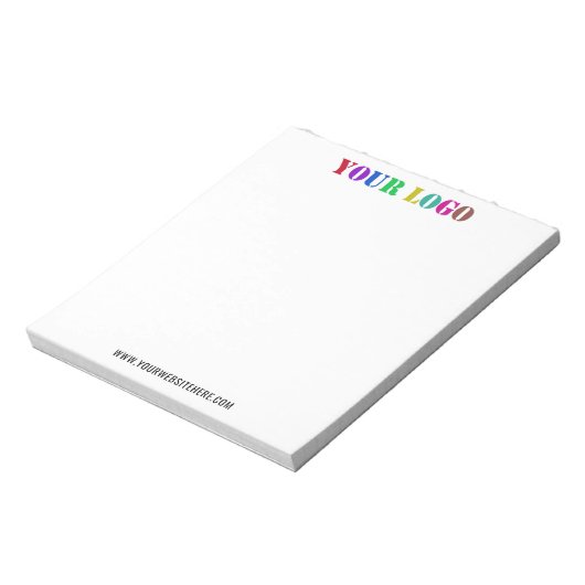 Site Web Logo personnalisé Bloc-notes promotionnel (Tourné)