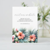 Site Web Mariage bleu et rose Insérer une carte (Debout devant)