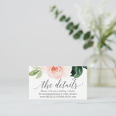 Site Web Mariage Blusom Blooms Insérer une carte (Debout devant)