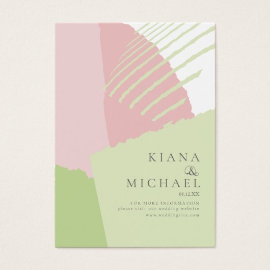 Site Web Mariage de blocs de couleur Spring ID740 (Devant)