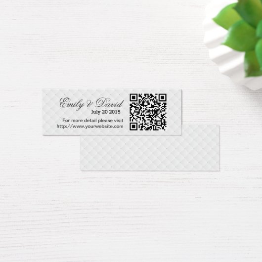 Site Web Mariage de code QR moderne Insérer une ca (Bureau)