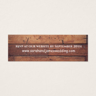 Site Web Mariage de la ferme en bois rustique Mini
