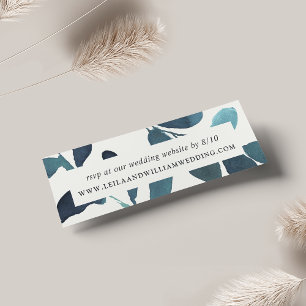Site Web Mariage en botanique pressé Cartes RSVP