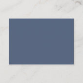 Site Web mariage Insérer carte bleu marine Script (Dos)
