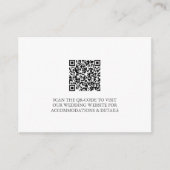 Site Web mariage Insertion Carte - Bleu côtier Scr (Devant)