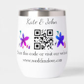 Site web mariage minimal simple Q R code ajouter n (Avant)