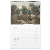 Sites sacrés dans le calendrier de Terre Sainte (Feb 2027)