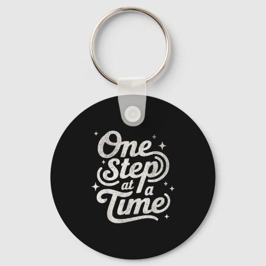 Sitive Insrational Motivational Quote Sitive Messa Sleutelhanger (Voorkant)