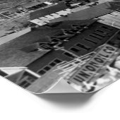 Sitka, Alaska met drie zussen op de achtergrond Poster (Hoek)