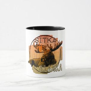 Sitka Alaska oranje elanden mok