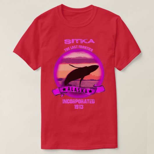 Sitka Alaska T-shirt (Design voorkant)