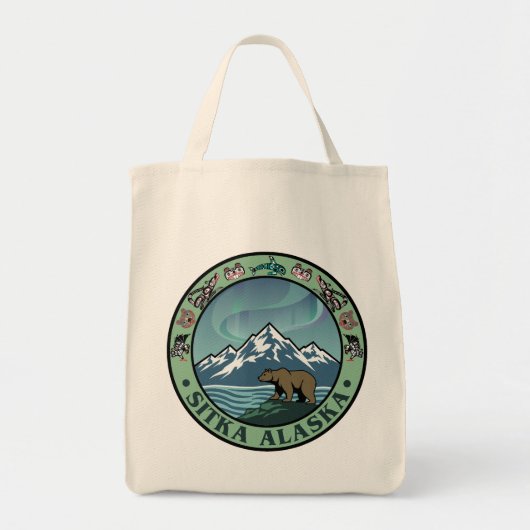 Sitka Alaska United States Tote Bag (Voorkant)