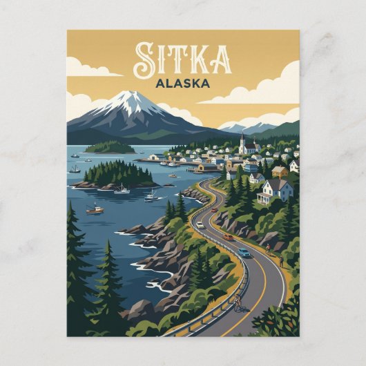 Sitka VS Briefkaart (Voorkant)