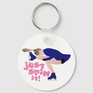SitSpin Ice Skating Sleutelhanger