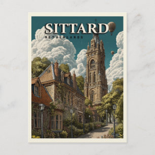 Sittard Nederland Vintage Reizen Briefkaart