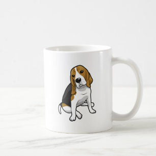 Sitting Beagle Koffiemok