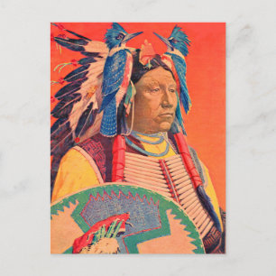Sitting Bull Briefkaart