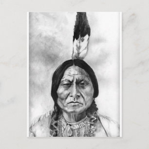 Sitting Bull Briefkaart