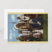 Sitting Bull & Buffalo Bill Briefkaart (Voorkant / Achterkant)