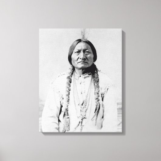 Sitting Bull Canvas Afdruk (Voorkant)