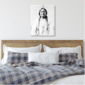 Sitting Bull Canvas Afdruk (Insitu (Slaapkamer))