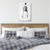 Sitting Bull Canvas Afdruk (Insitu (Slaapkamer))