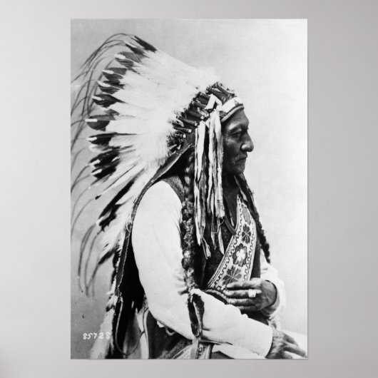 Sitting Bull, een Hunkpapa Sioux Poster (Voorkant)