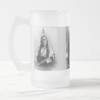 Sitting Bull, Hollow Horn Beer en Geronimo Matglas Bierpul