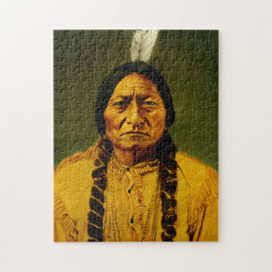 Sitting Bull inheemse Amerikaanse chef Legpuzzel