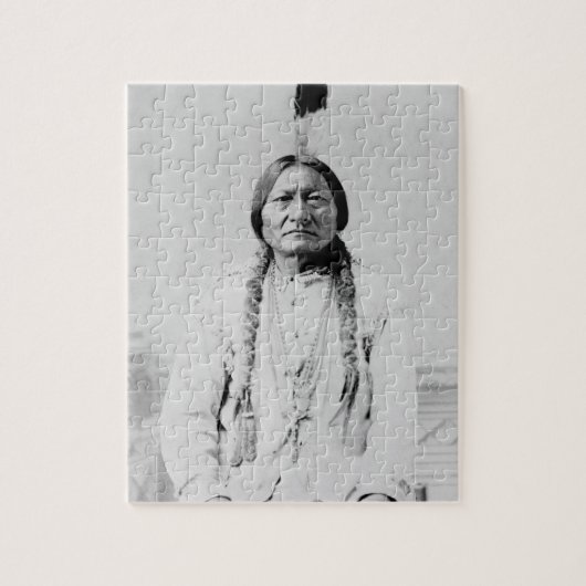 Sitting Bull Legpuzzel (Verticaal)