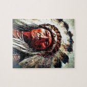 Sitting Bull Legpuzzel (Horizontaal)