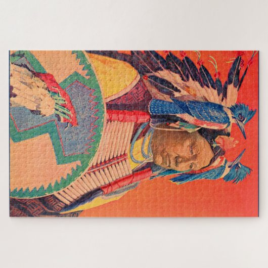 Sitting Bull Legpuzzel (Horizontaal)