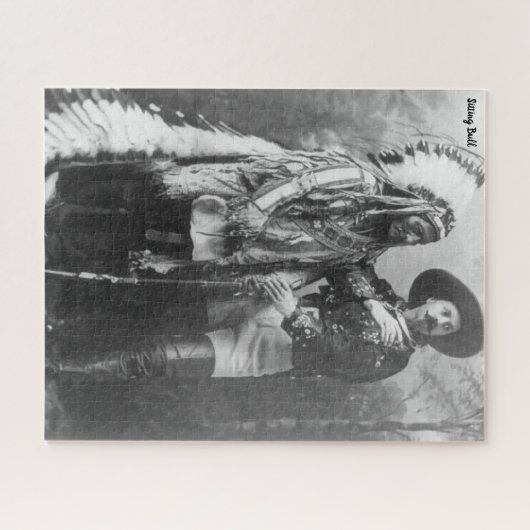 Sitting Bull Legpuzzel (Horizontaal)