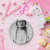 Sitting Bull Papieren Bordje (Feest)