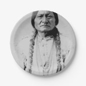 Sitting Bull Papieren Bordje (Voorkant)