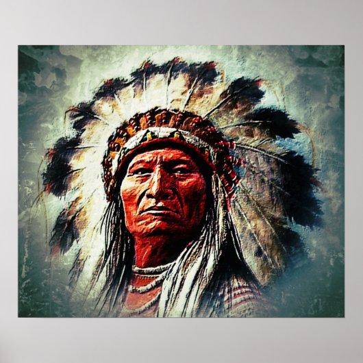 Sitting Bull Poster (Voorkant)