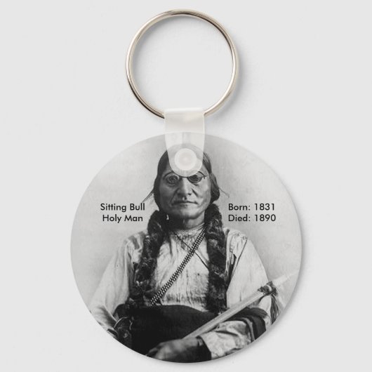 Sitting Bull Sleutelhanger (Voorkant)