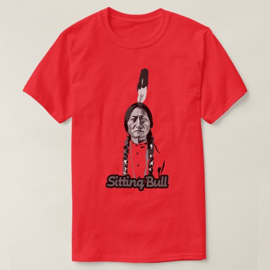 Sitting Bull TShirt 1 (Design voorkant)