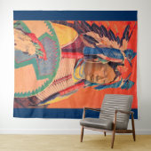 Sitting Bull Wandkleed (In Situ (horizontaal))