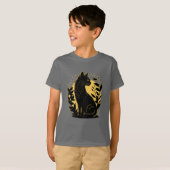 Sitting Cat T-shirt (Voorkant volledig)