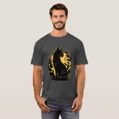 Sitting Cat T-shirt (Voorkant volledig)